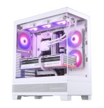 Caja pc phanteks xt view temperojo glass windows, d-rgb - blanco