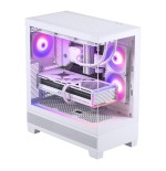 Caja pc phanteks xt view temperojo glass windows, d-rgb - blanco