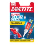 Loctite superglue-3 plasticos dificiles bl 4ml + 2gr - pegamento transparente y liquido - formulado para plasticos