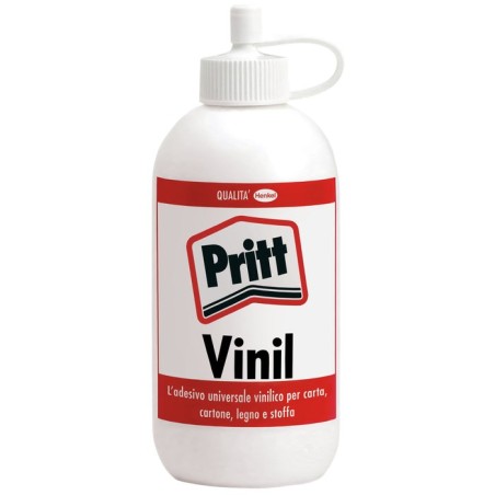 Pritt cola blanca 250ml - pegamento liquido transparente - ideal para manualidades - adhesivo para diversos materiales