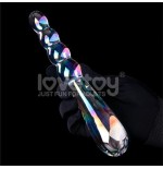 Dildo de cristal que brilla en la oscuridad twilight gleam rising ripples