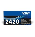 Tóner original brother tn-2420 alta capacidad negro