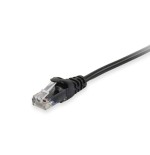 Equip cable de red u/utp categoria 6 0.25m color negro