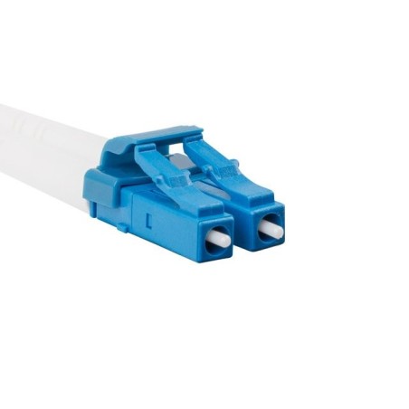 Lanberg cable fibra óptica sm lc upc-sc apc duplex 2m lszh g657a1 3.0mm yellow