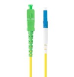 Lanberg cable fibra óptica sm lc upc-sc apc simplex 1m lszh g657a1 3.0mm yellow