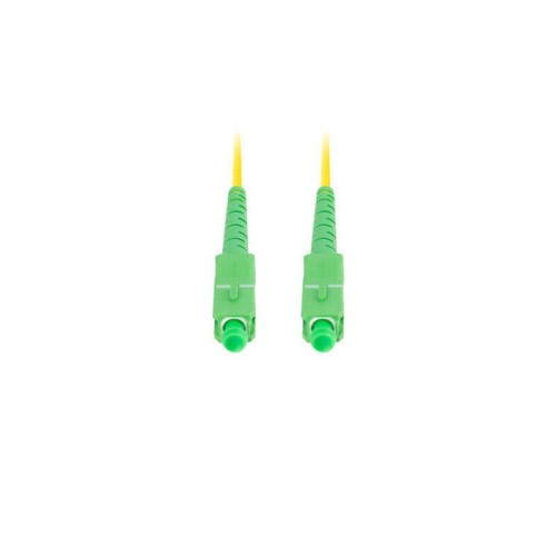 Lanberg cable fibra óptica sm sc apc-sc apc simplex 5m lszh g657a1 3.0mm yellow
