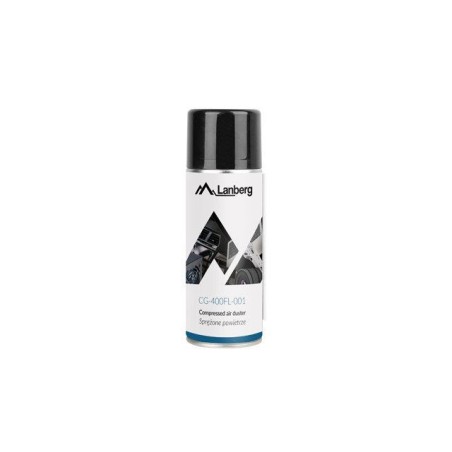 Aire comprimido lanberg compressed air duster 400ml cg-400fl-001
