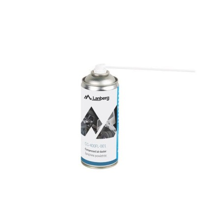 Aire comprimido lanberg compressed air duster 400ml cg-400fl-001