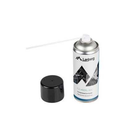 Aire comprimido lanberg compressed air duster 400ml cg-400fl-001