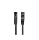 Lanberg cable de red cat 8 1 s ftp lszh cu 0.5m negro fluke passed