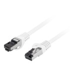 Lanberg cable de red cat 8 1 s ftp lszh cu 1.5m blanco fluke passed