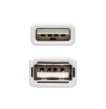 Nanocable cable prolongador usb-a 2.0 macho a usb-a hembra 1.80m