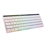 Teclado frances asus rog falchion rx low profile usb + rf wireless + bluetooth blanco