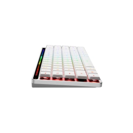 Teclado frances asus rog falchion rx low profile usb + rf wireless + bluetooth blanco