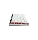 Teclado frances asus rog falchion rx low profile usb + rf wireless + bluetooth blanco
