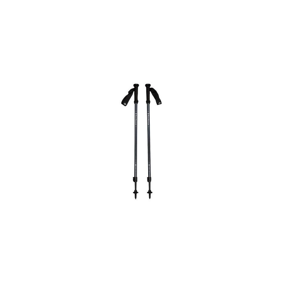 Bastones de trekking black diamond explorer 2 aparatos de fitness (negro, 1 par, de 100 a 140 cm)