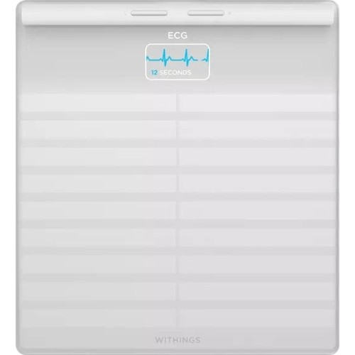 Báscula personal withings body scan plaza blanco electrónica
