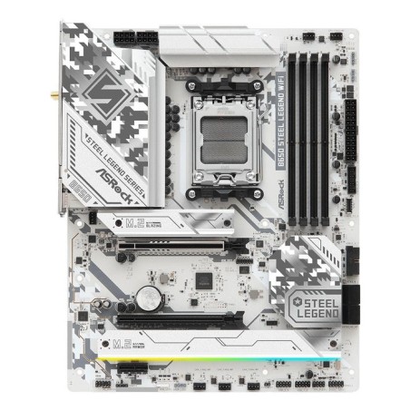 Placa base asrock b650 steel legend wifi amd b650 zócalo am5 atx