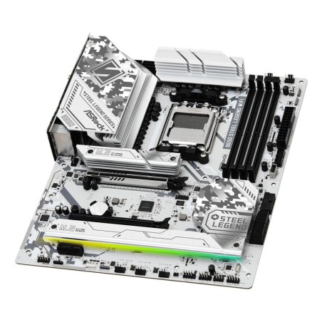 Placa base asrock b650 steel legend wifi amd b650 zócalo am5 atx