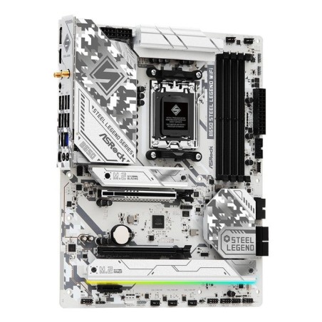 Placa base asrock b650 steel legend wifi amd b650 zócalo am5 atx