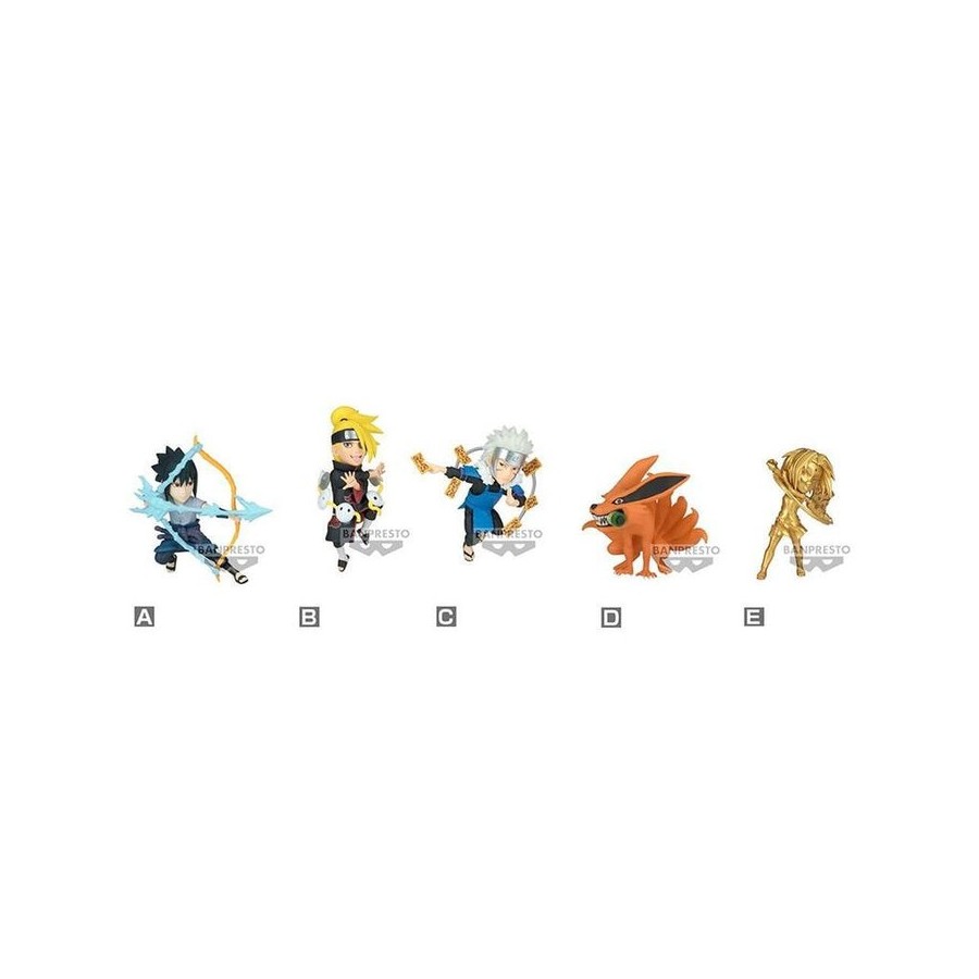 Figura banpresto naruto narutop99 world collectable figure vol.5