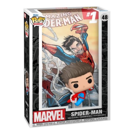 Figura pop comic cover marvel spider-man the amazing