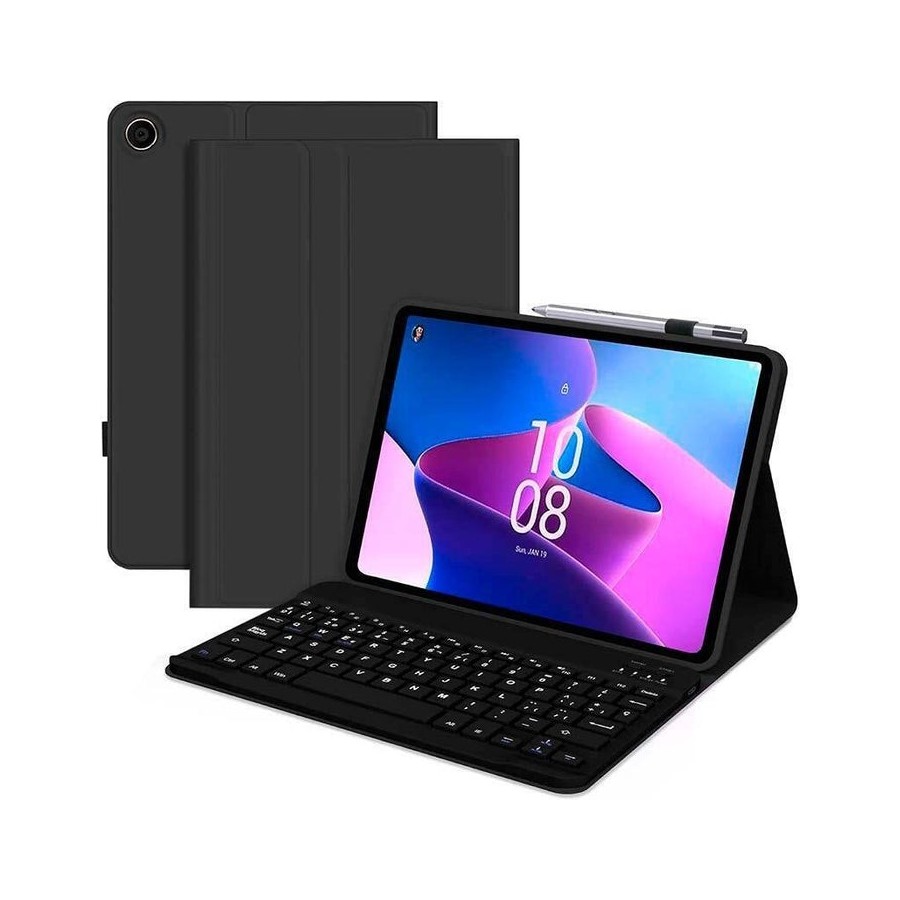Funda con teclado lenovo tab m10 fhd plus (3rd gen) 10.6