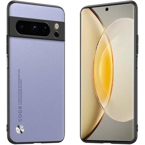Funda de polipiel google pixel 8 pro luxury lavanda