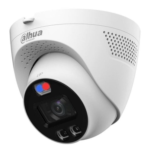 Dahua hac-me1809tq-a-pv-0280b-s2 domo hdcvi tioc 2.0 4en1 4k wdr ir40m 2.8mm ip67 disuasión activa quick-to-install