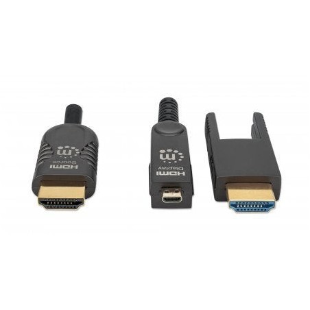 Manhattan 355513 cable hdmi 20 m hdmi tipo a (estándar) hdmi tipo d (micro) negro