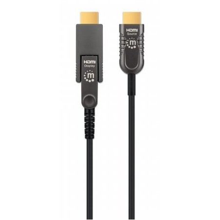 Manhattan 355513 cable hdmi 20 m hdmi tipo a (estándar) hdmi tipo d (micro) negro