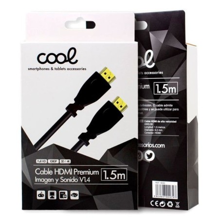 Cool cable hdmi a hdmi audio-video  (1.5 m) ultra 4k