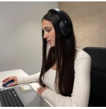 Cool auriculares stereo bluetooth cascos smarty negro