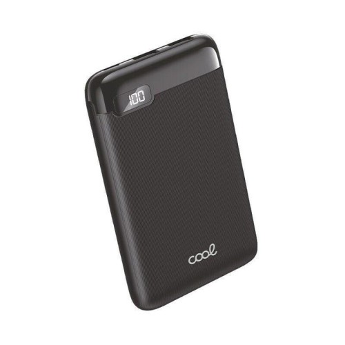 Cool bateria externa power bank 5000 mah display  10w negro