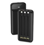 Cool batera externa  power bank 10.000 mah carga rpida 22.5w (3 cable
