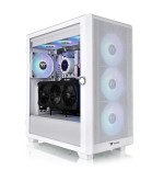 Caja pc thermaltake s250 tg argb snow white