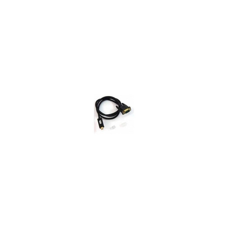 Powergreen cable mini display port m - vga m - 1.8 metros 1.8 m negro