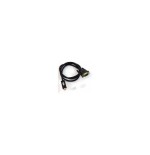Powergreen cable mini display port m - vga m - 1.8 metros 1.8 m negro