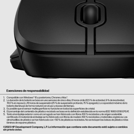 Ratón hp 255 dual wireless mouse