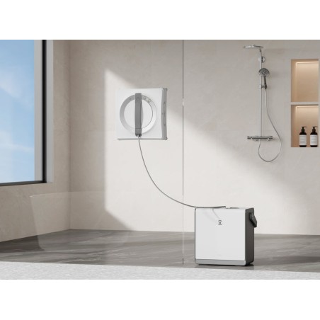 Robot limpiacristales ecovacs winbot w2, aspirador de ventanas blanco, 96 vatios w2pro