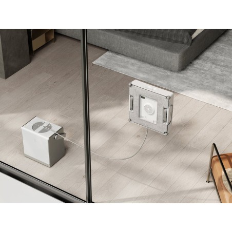 Robot limpiacristales ecovacs winbot w2, aspirador de ventanas blanco, 96 vatios w2pro