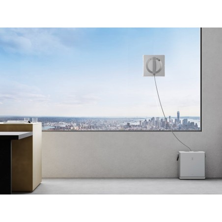 Robot limpiacristales ecovacs winbot w2, aspirador de ventanas blanco, 96 vatios w2pro