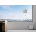 Robot limpiacristales ecovacs winbot w2, aspirador de ventanas blanco, 96 vatios w2pro