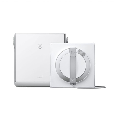 Robot limpiacristales ecovacs winbot w2, aspirador de ventanas blanco, 96 vatios w2pro