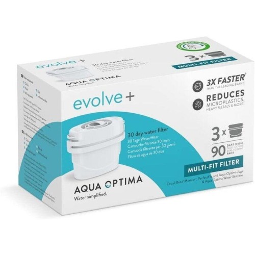 Filtros aqua optima envolve + pack 3