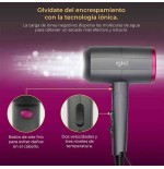 Secador gkl topaz s2100 2200w iónico rosa y gris