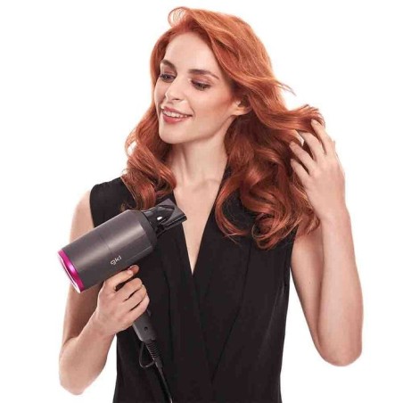 Secador gkl topaz s2100 2200w iónico rosa y gris