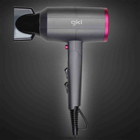 Secador gkl topaz s2100 2200w iónico rosa y gris