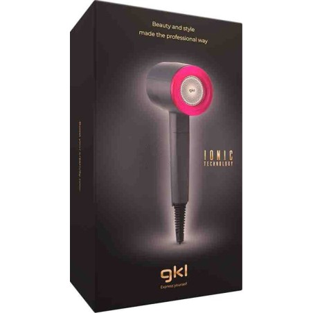 Secador gkl topaz s2100 2200w iónico rosa y gris