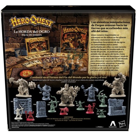 Expansion heroquest la horda del ogro